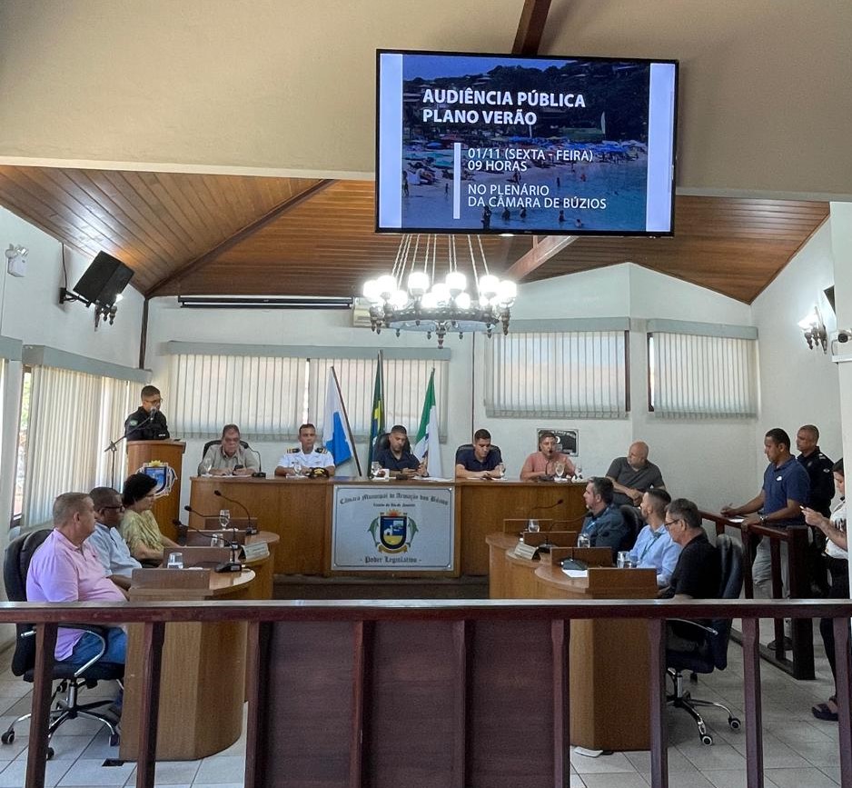 Audiência Pública debate planejamento do Verão em Búzios