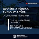 Audiência Pública Fundo Municipal de Saúde