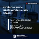 Audiência Pública LOA 2025