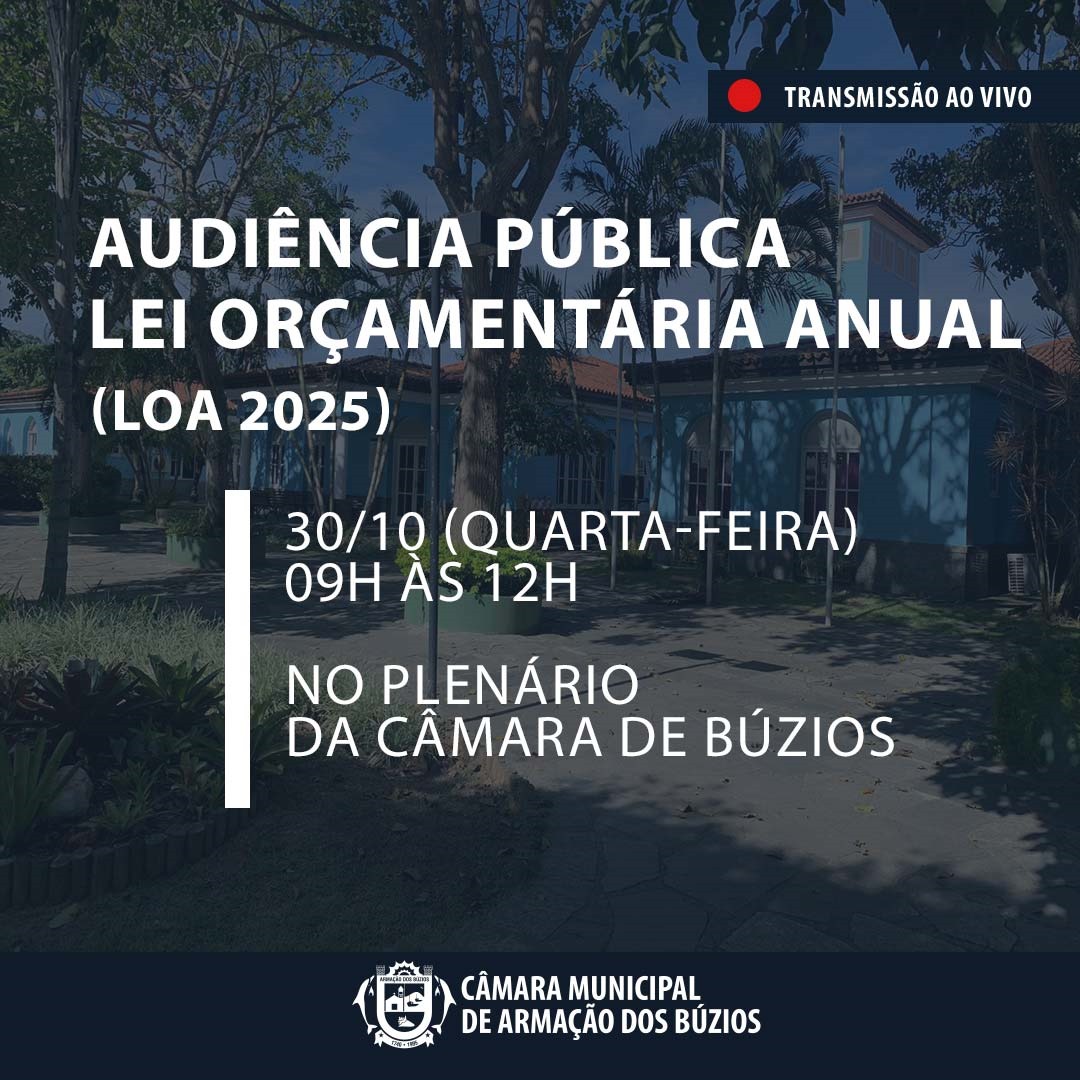 Audiência Pública - LOA 2025