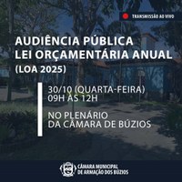 Audiência Pública - LOA 2025