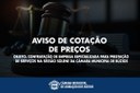 Aviso Cotação de Preços