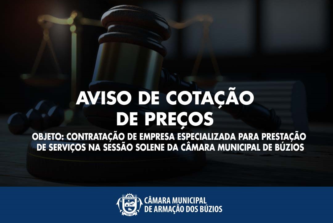 Aviso Cotação de Preços