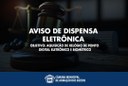 Aviso Dispensa Eletrônica