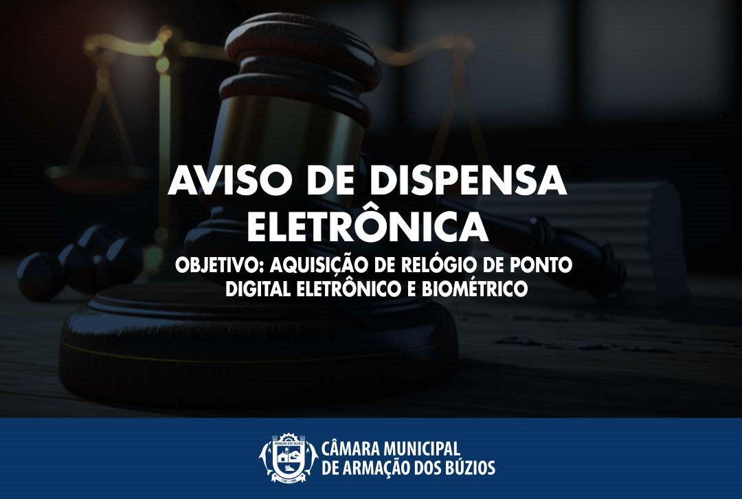 Aviso Dispensa Eletrônica